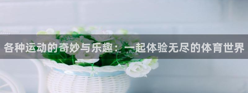 MK体育官方正版app官网：各种运动的奇妙与乐趣：一