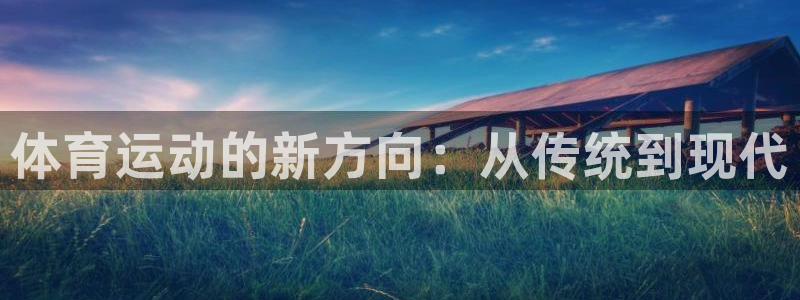 MK体育官方正版app娱乐代理怎么样：体育运动的新方向：从传