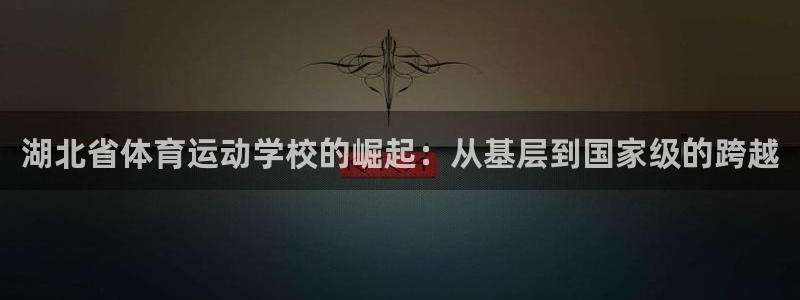 MK体育官方正版app娱乐平台：湖北省体育运动学校的