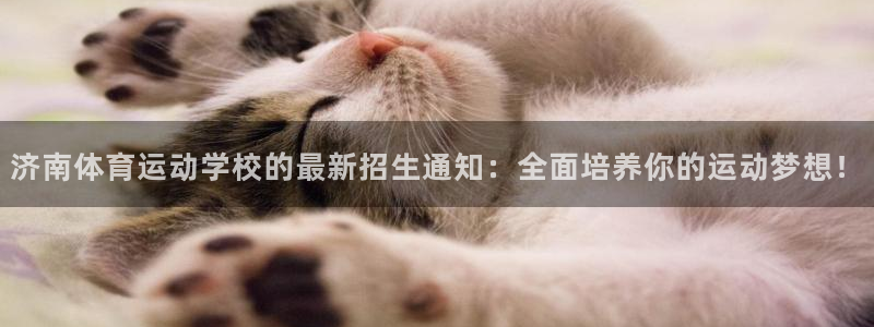 mk体育网页版恩波利：济南体育运动学校的最新招生通知：全面培